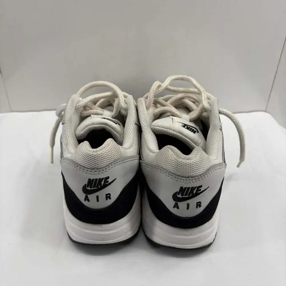 Nike Air Max 1 White Pure Platinum Black Big Kids